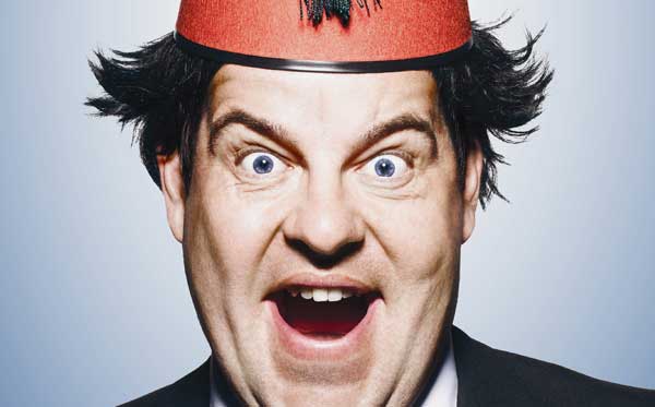 How do you play funnyman Tommy Cooper? Just like that…