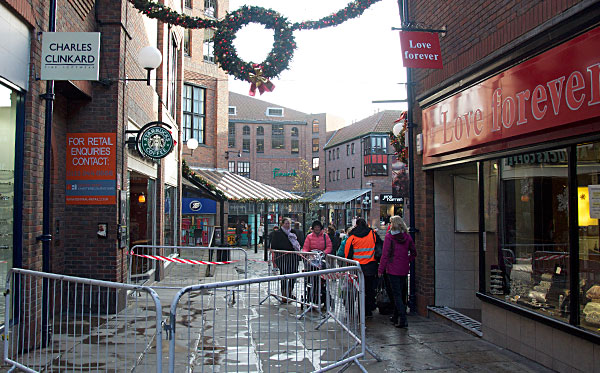 Gallery: York empties as gales close markets and scatter debris