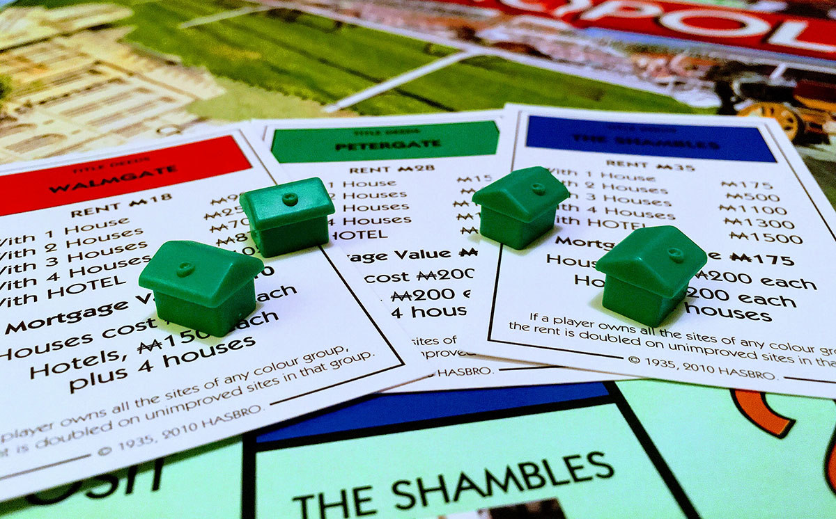 York Monopoly Houses Yorkmix