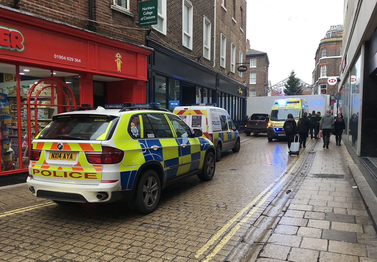 Woman Seriously Hurt After Collision With Lorry In York City Centre ...