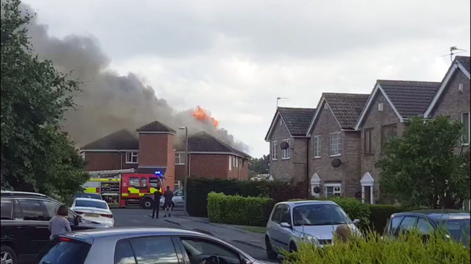 Fire at a flat in Haxby – video | YorkMix