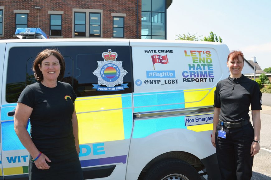 Police And Armed Forces Show Their Full York Pride Colours 