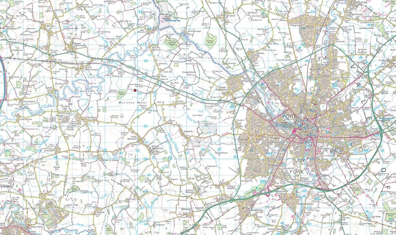 The OS maps people have calculated the exact centre of Yorkshire – and ...