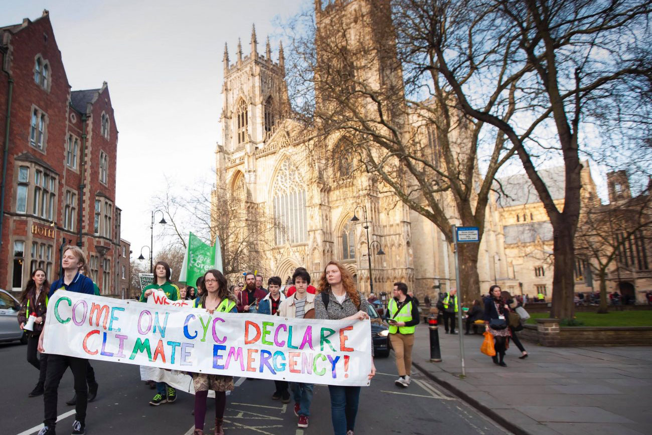 'We're only getting started on our climate campaign ...