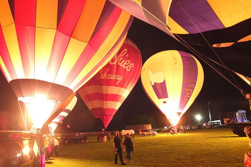 York Balloon Fiesta draws 25,000 people despite being a nofly zone