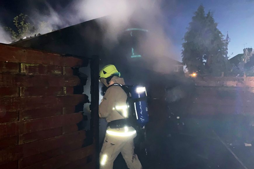 Fire Crews Tackle Large Shed Fire In York – Pictures | YorkMix