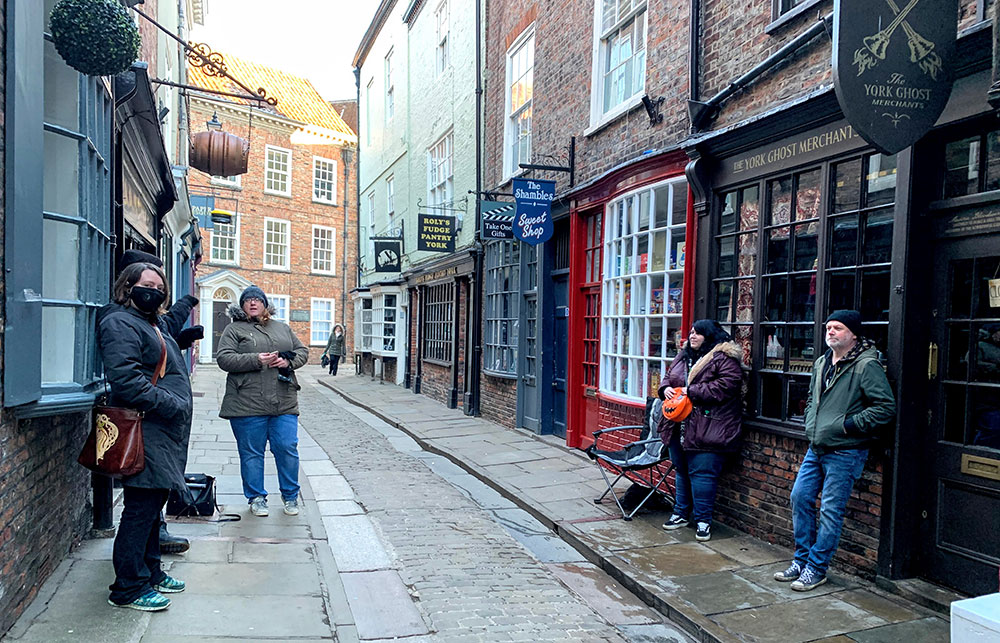 People queue for five hours for the York Ghost Merchants reopening ...