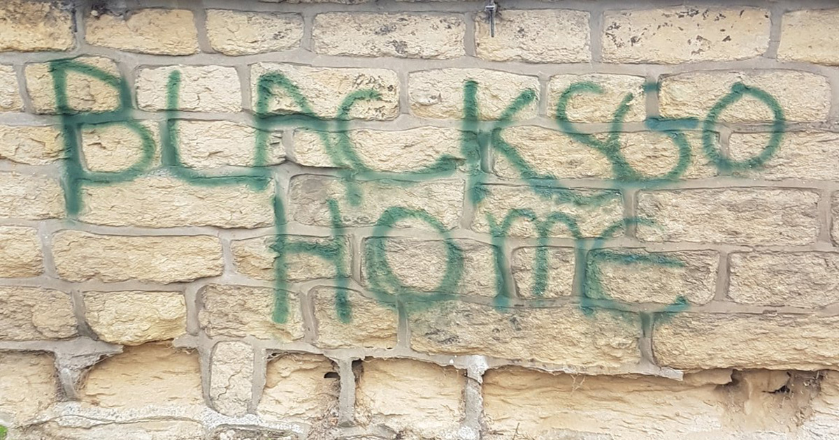 Outrage At ‘abhorrent’ Racist Graffiti In Malton – As Firefighters Take ...