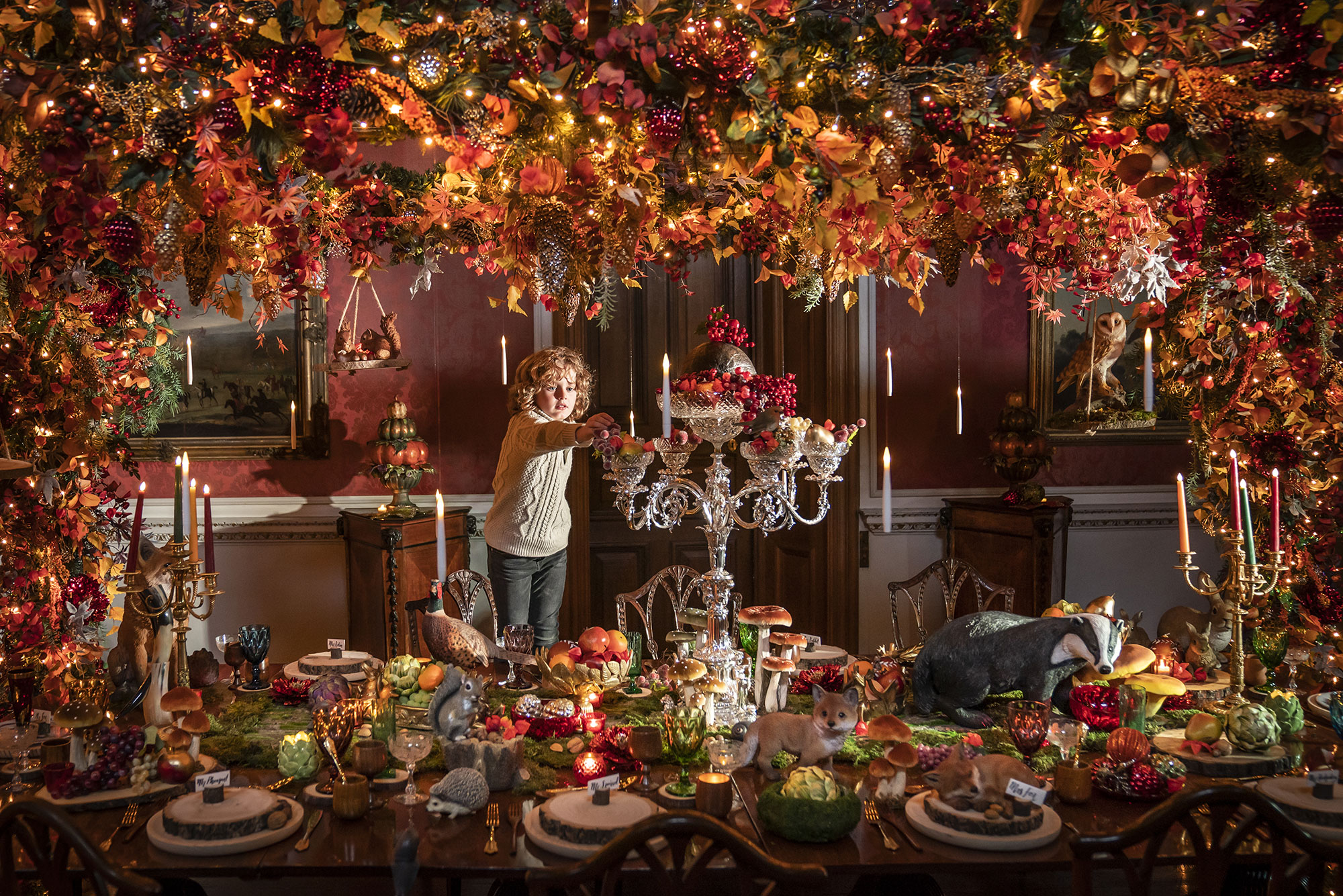 The Castle Howard Christmas display is a stunning Narnia adventure