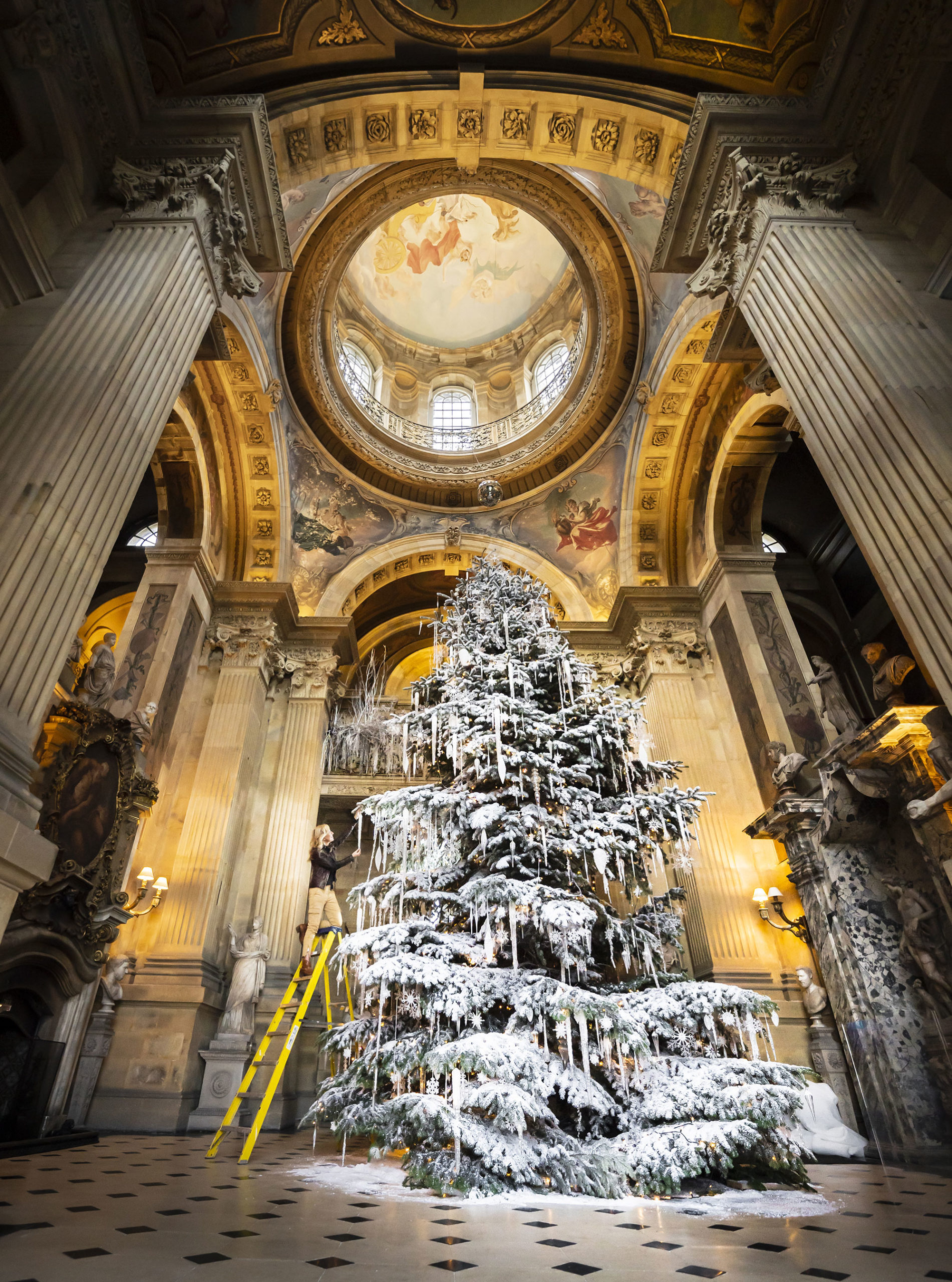 The Castle Howard Christmas display is a stunning Narnia adventure