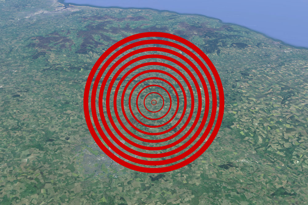 Earthquake or seismic sound event?  Either way, hundreds of North Yorkshire folk were left in a state of shock