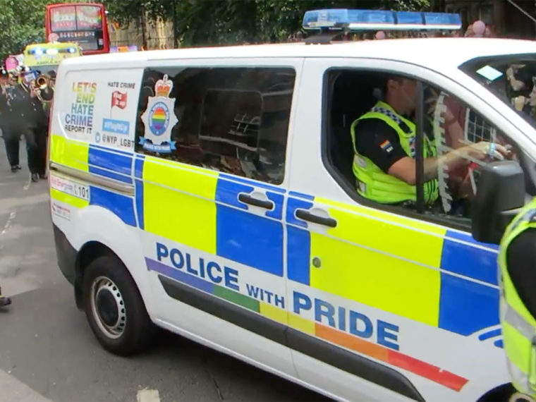 We Know There Are Still Gaps North Yorkshire Police Has Just Seven   North Yorkshire Police York Pride Van 2018 760x570 