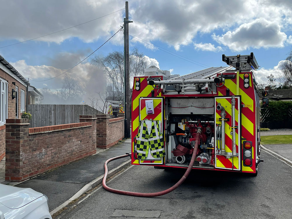 Updated: Firefighters battle blaze at house near York | YorkMix