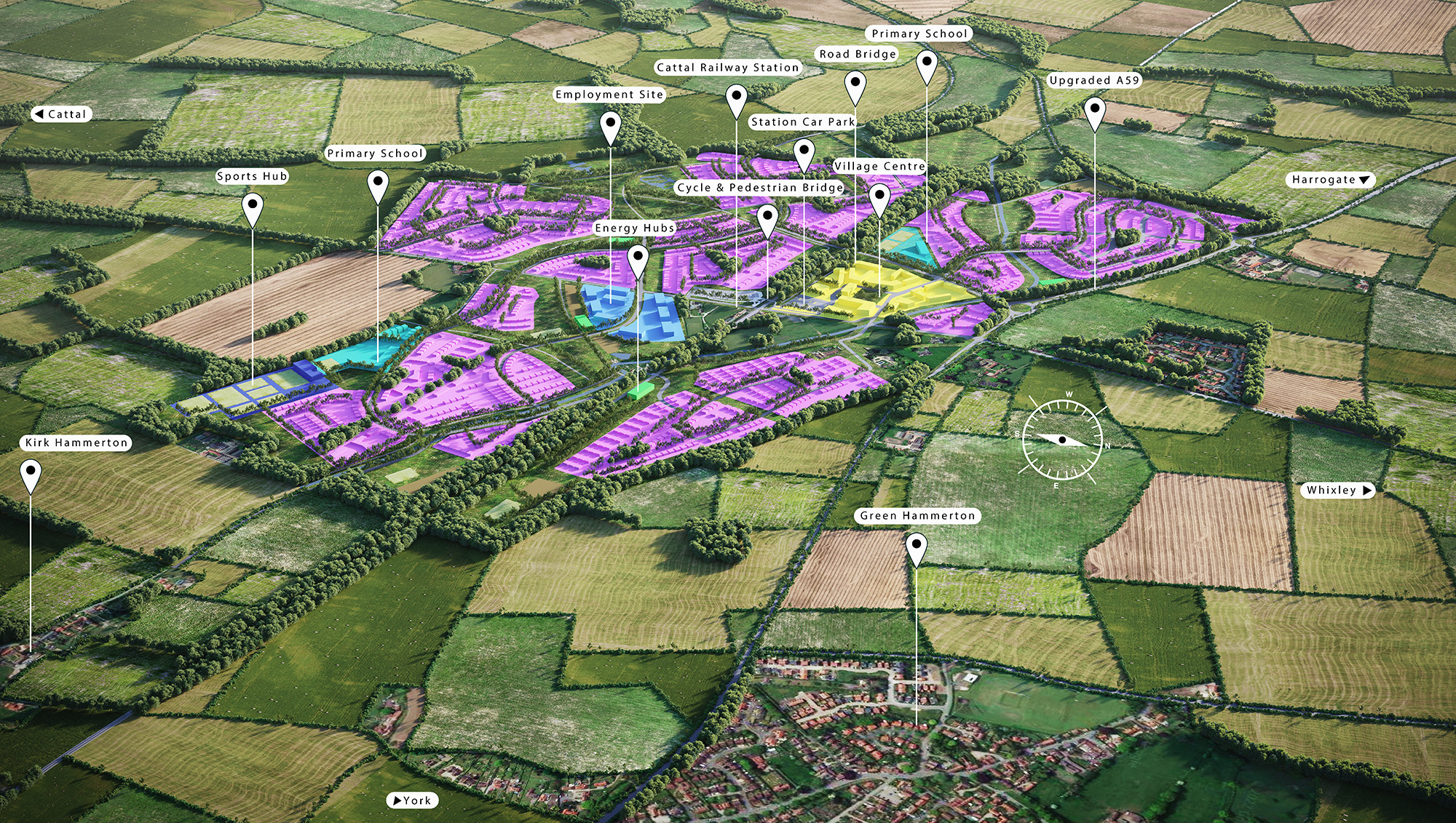 Huge new village of 4000 homes planned between York and Harrogate – Have your say 