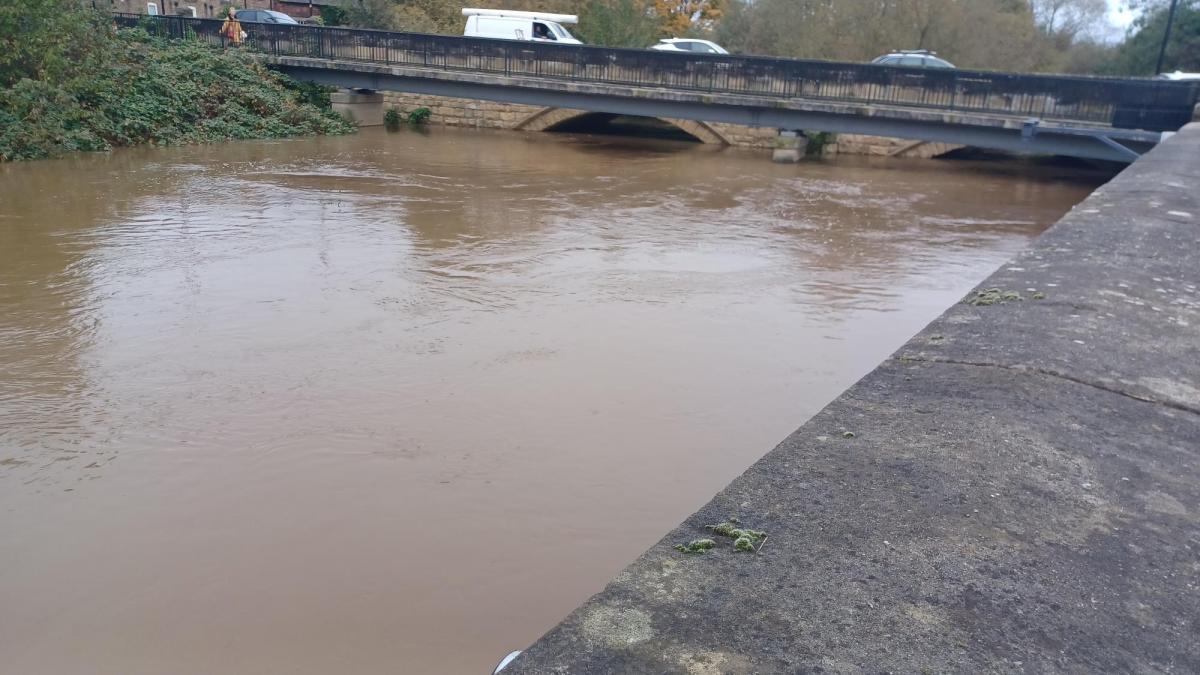 River level in Malton and Norton peaks but more rain on the way 
