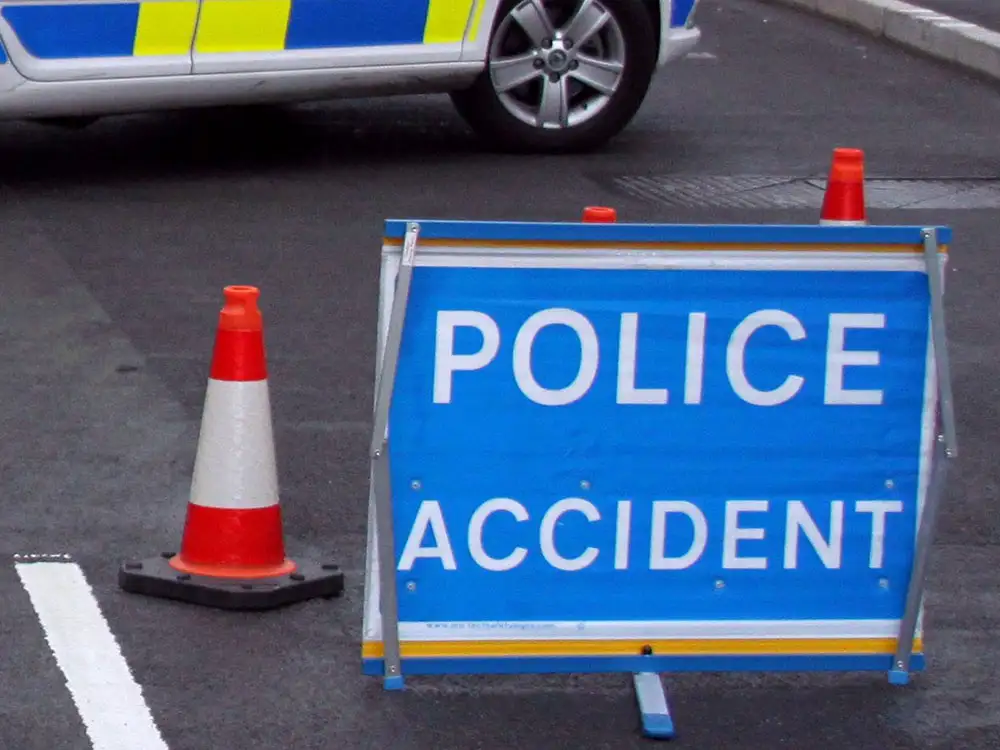 Emergency services go to two-car crash on A64 