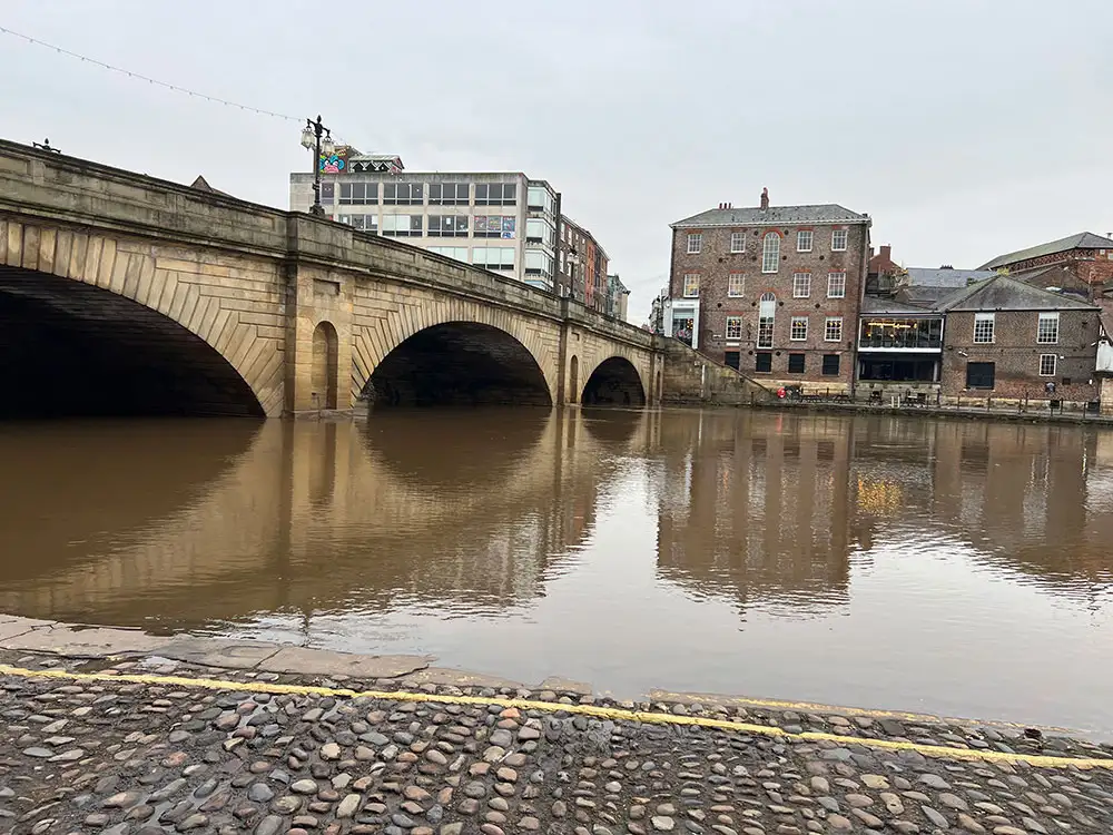 Yellow weather warning for rain in York and North Yorkshire as