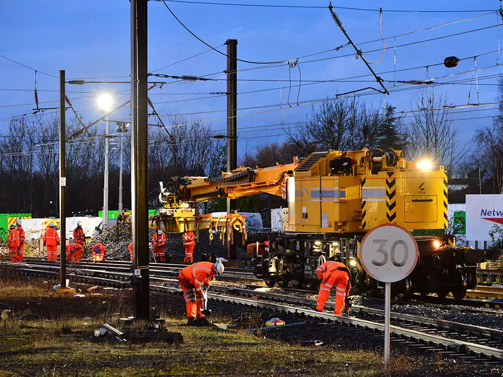 No more silent night! Residents told noisy York railway works will run through Christmas Day – and night 
