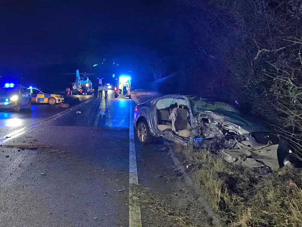 Updated A64 reopens after serious crash Driver arrested YorkMix