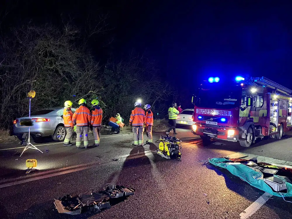 Updated A64 reopens after serious crash Driver arrested YorkMix