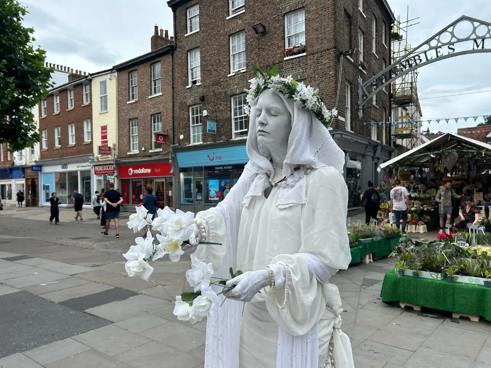 Flora Statue. Photograph: YorkMix