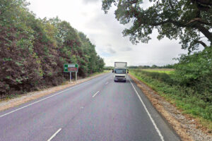 Two seriously injured in A19 crash which left motorbike in a ditch