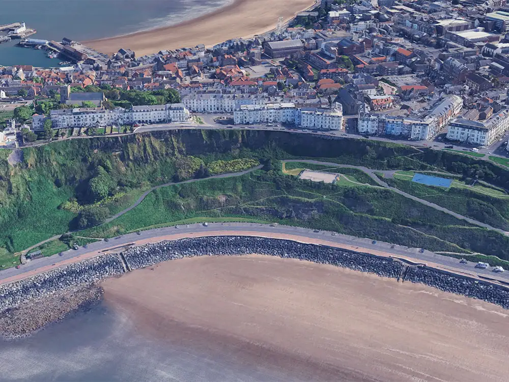 Woman rescued after cliff fall in Scarborough